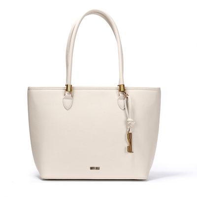 Bolsa Shopper Floater Off White Alça de Ombro