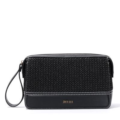 Necessaire Tramado Preto