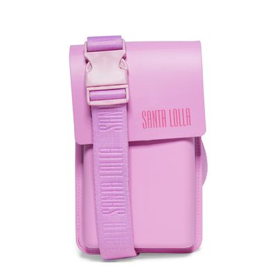 Bolsa Borracha Neon Lilac