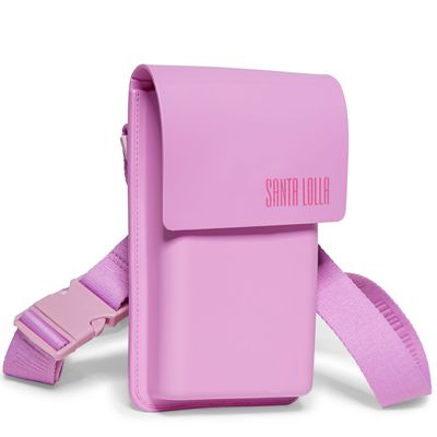 Bolsa Borracha Neon Lilac