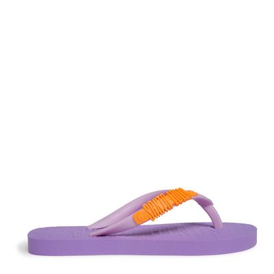 Flip Flop Borracha Neon Lilac 2