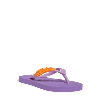 Flip Flop Borracha Neon Lilac 2