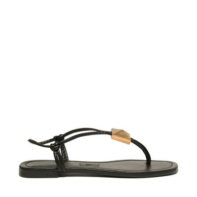 Rasteira Napa Soft Preto