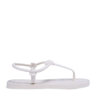 Rasteira Borracha Off White