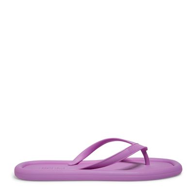 Flip Flop Borracha Neon Lilac