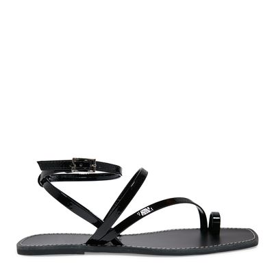 Rasteira Verniz Preto