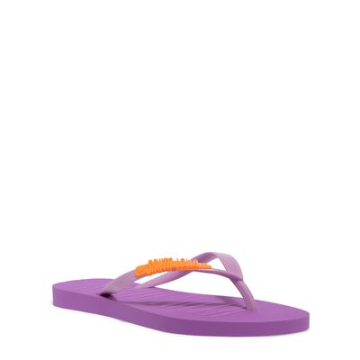 Flip Flop Borracha Neon Lilac