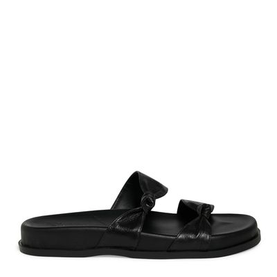 Papete Couro Confort Preto
