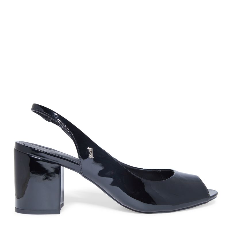 Peep toe preto