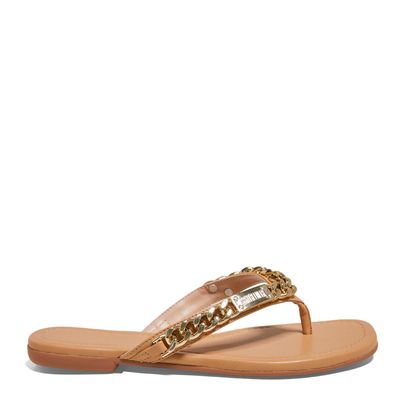 Rasteira napa soft palha