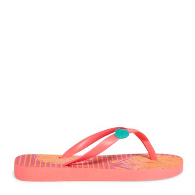 Flip Flop Infantil Borracha Rosa