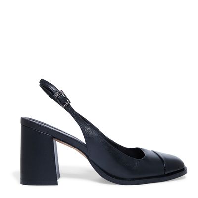 Scarpin Couro Nobre Preto