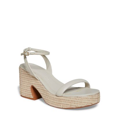 Sandália Couro Nobre Soft Off White