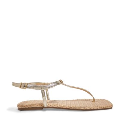 Rasteira Metallic Soft Dourada