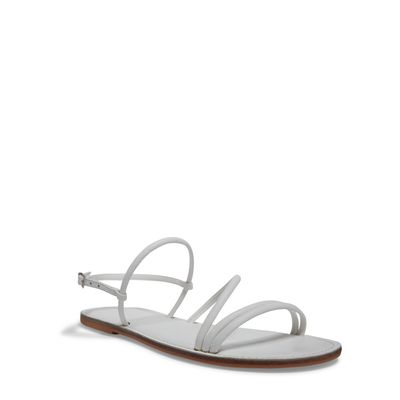 Rasteira couro nobre soft branco