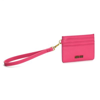 Porta Cartão Floater Bright Pink