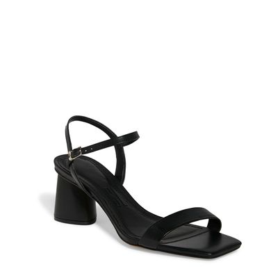 Sandalia couro confort preto