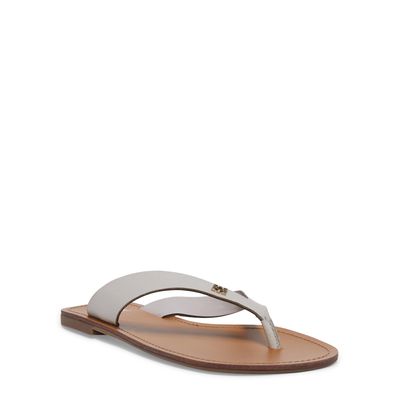 Rasteira Couro Off White
