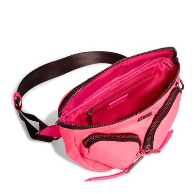 Bolsa Pochete Nylon Rosa Pink