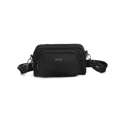 Bolsa Tiracolo Nylon Preto