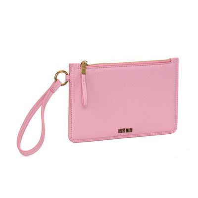 Clutch Floater Rosa Alça De Mão