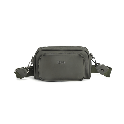Bolsa Tiracolo Nylon Verde Militar