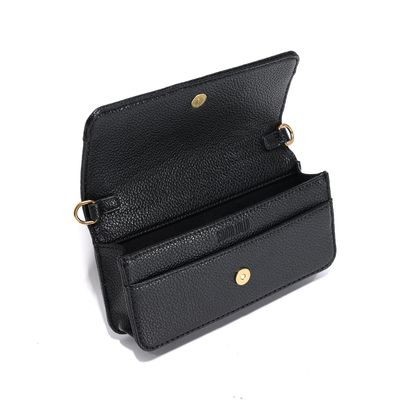 Bolsa Pequena Floater Preta Alça Transversal