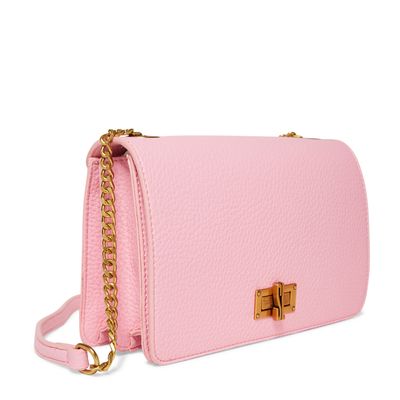 Bolsa Pequena Transversal Rosa Claro