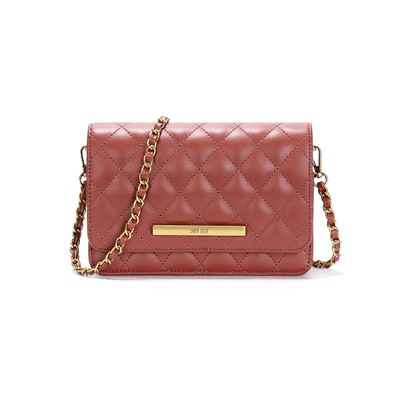 Bolsa Pequena Transversal Soft Marrom