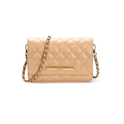 Bolsa Pequena Transversal Soft Bege