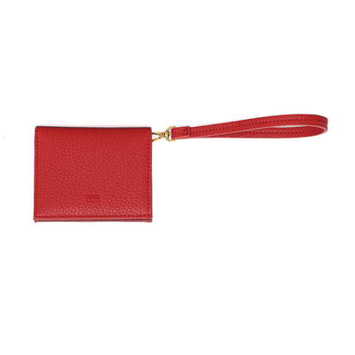 Carteira Floater Vermelho Rubi Alça De Mão