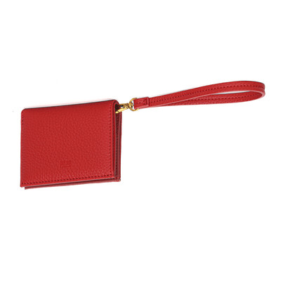 Carteira Floater Vermelho Rubi Alça De Mão