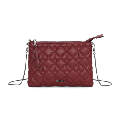 Bolsa Pequena Tiracolo Soft Bordô