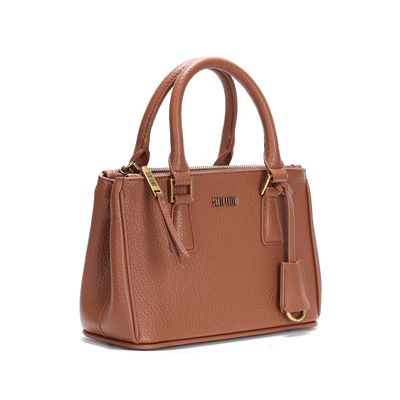 Bolsa Tote Floater Média Duas Alças Marrom