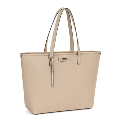 Bolsa Shopper Bege Areia