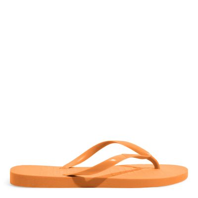 Chinelo Flip Flop Borracha Laranja Town