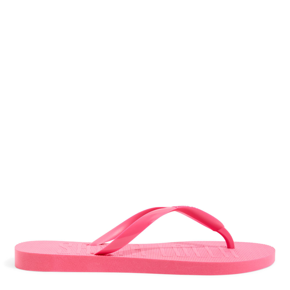 Chinelo Flip Flop Borracha Rosa Lolla