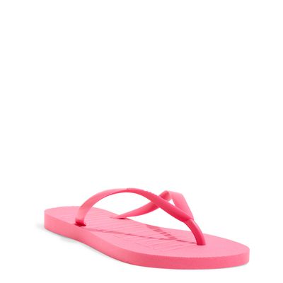 Chinelo Flip Flop Borracha Rosa Lolla