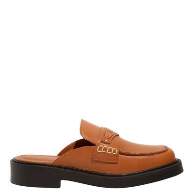 Mocassim Couro Confort Marrom
