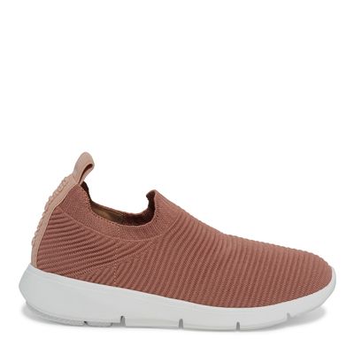 Tênis Knit Rosê Escuro