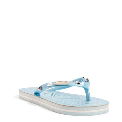 Chinelo Flip Flop Infantil Azul Bebê Matelassê