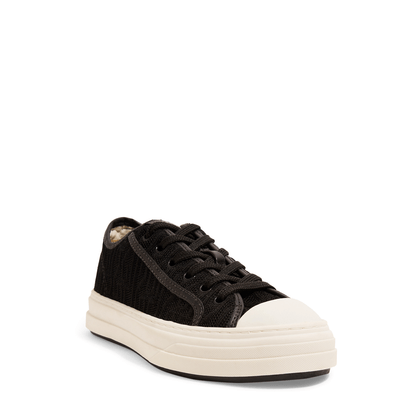 Tênis  Preto Flat Textil