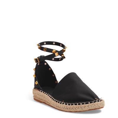 Espadrilhe Couro Nobre Soft Preto