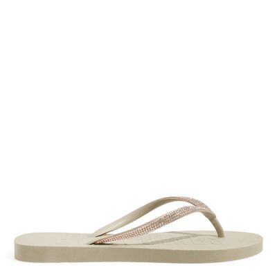 Chinelo Flip Flop Borracha Verde Brilho