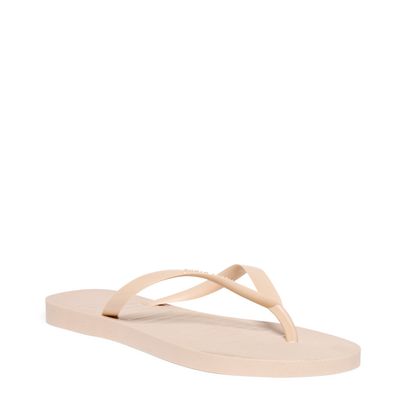 Chinelo Flip Flop Borracha Nude Rosado