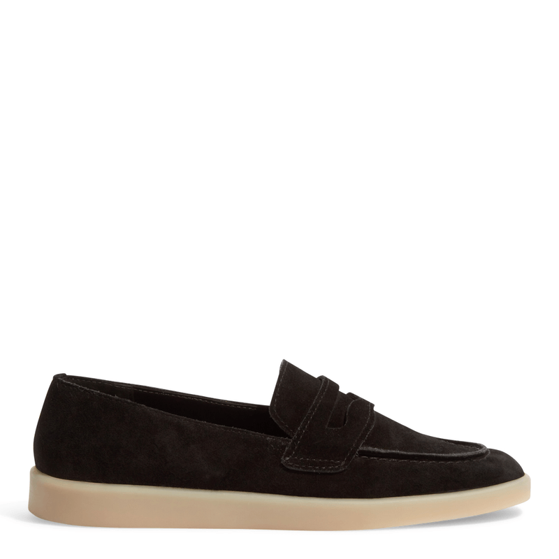 Slip on santa store lolla preto couro