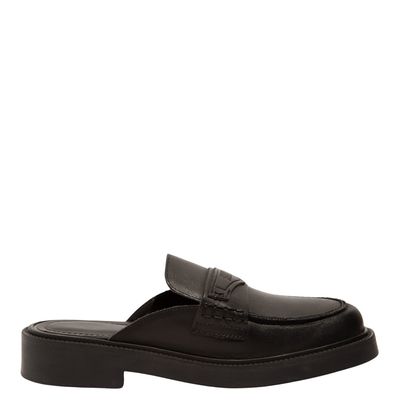 Mocassim Couro Confort Preto