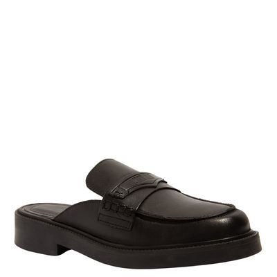 Mocassim Couro Confort Preto