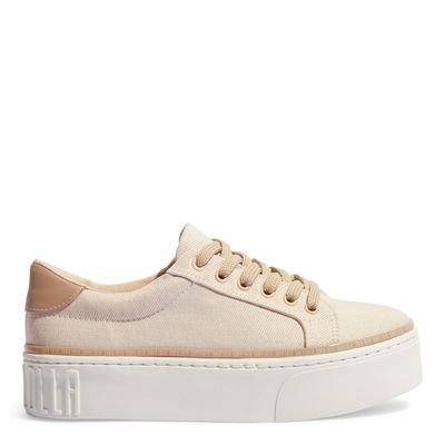 Tênis Jeans Bahamas Plataforma Rosa Quartzo