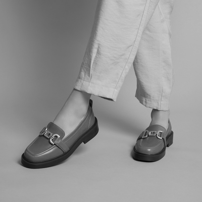 Mocassim Off White Couro Nobre Soft